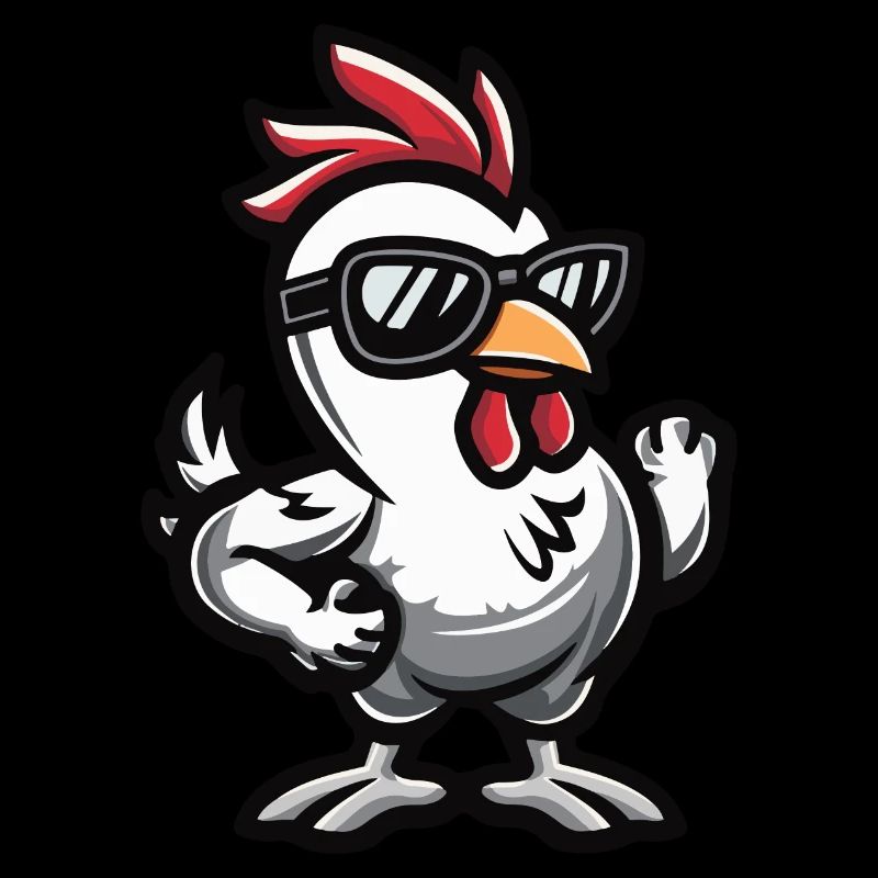 Chicken Cool Comic