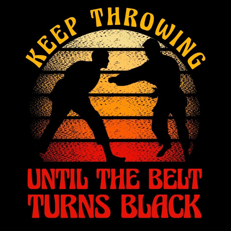 keep throwing until the belt turns black