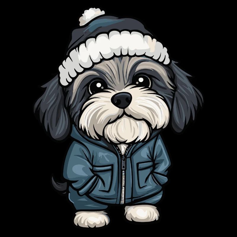 Chien Havanais Hiver