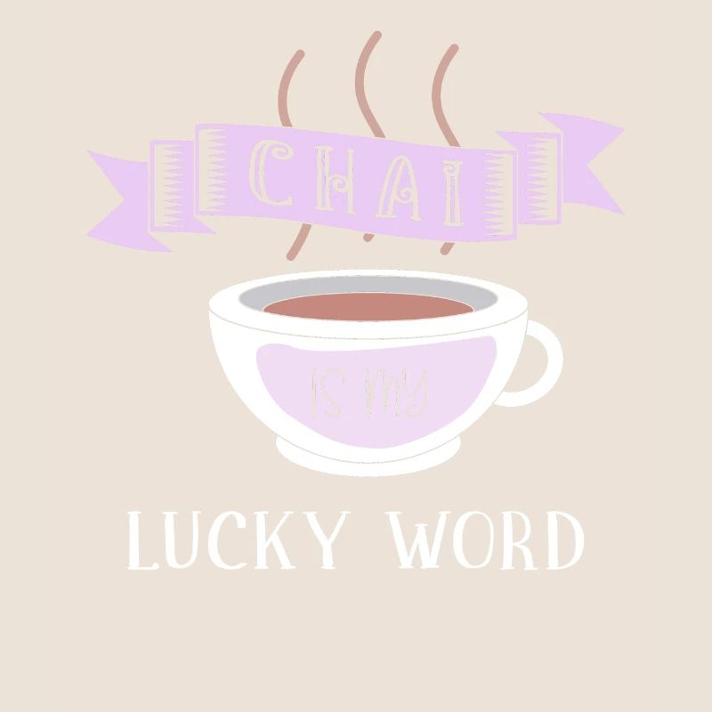 Chai Latte Tee trinken Teetrinker
