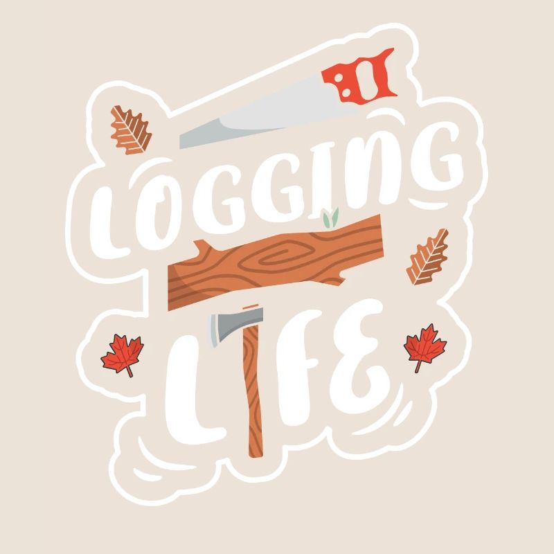 Logger Lumberjack Chainsaw