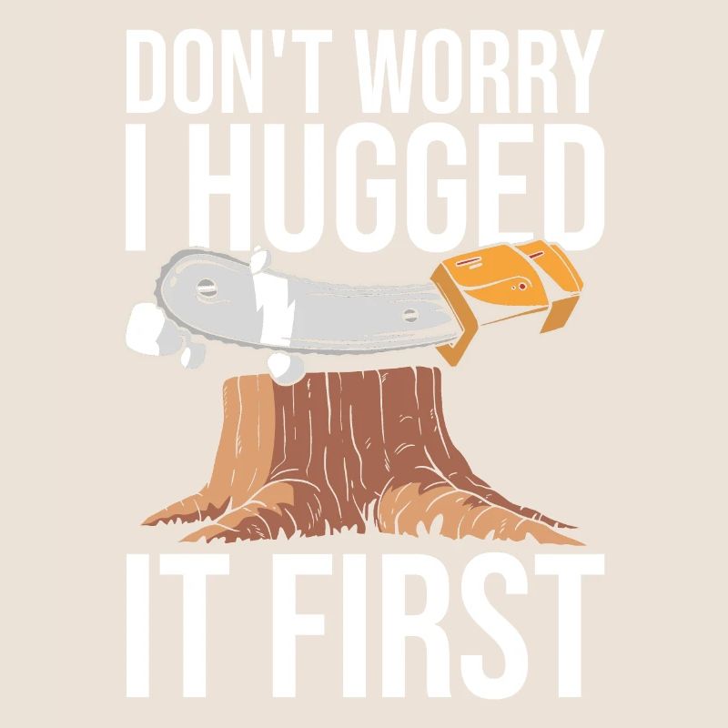 Bûcheron Bûcheron Tronçonneuse