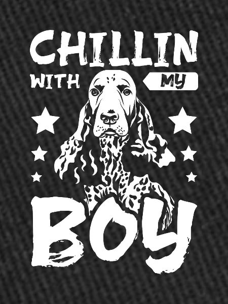 Chillin avec mon cocker garçon