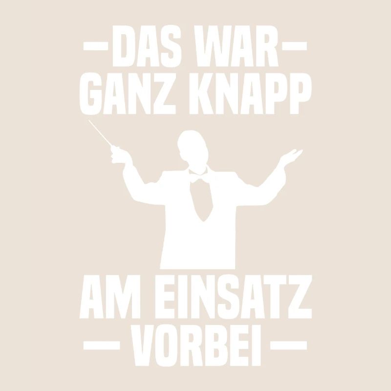 Knapp am Einsatz Dirigent Chorleiter Dirigenten