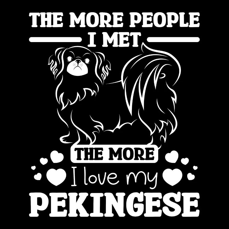 Plus je rencontre de gens, plus j’aime mon pékinois