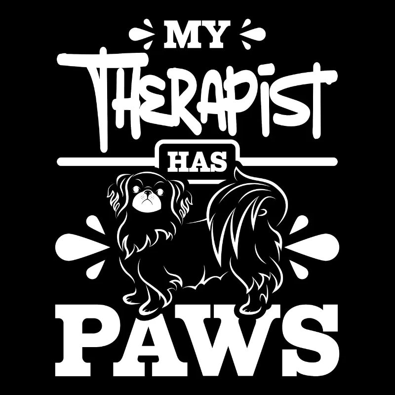 My therapist has paws pekingese