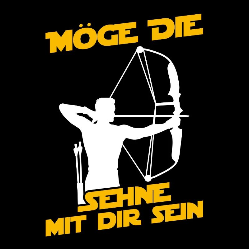 Möge die Sehne Bogen Bogenschießen Bogenschütze
