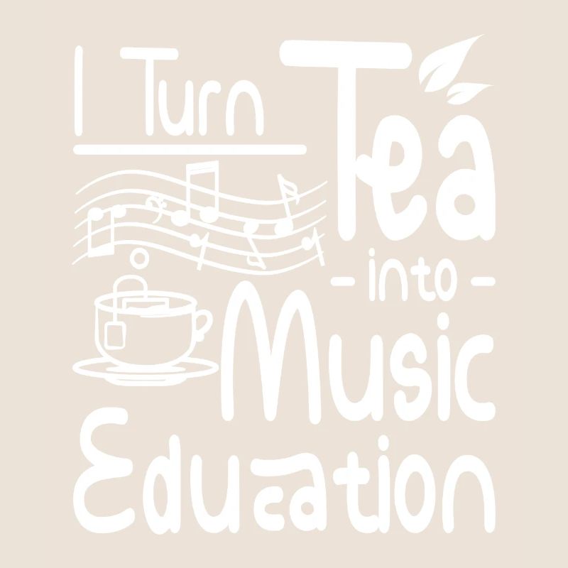Je transforme le thé en éducation musicale