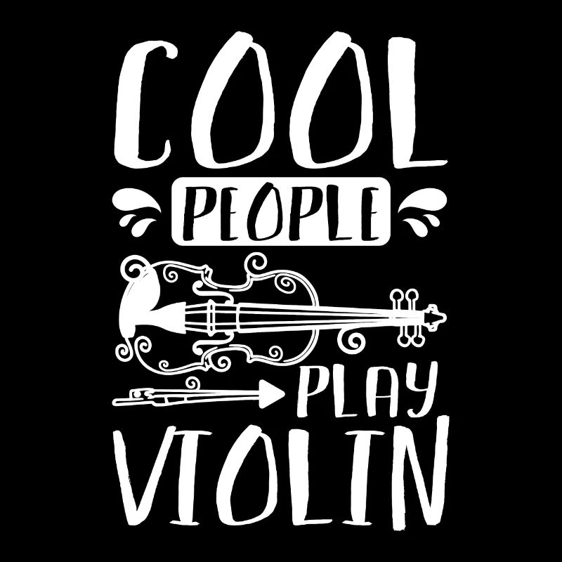 Cool people play violin