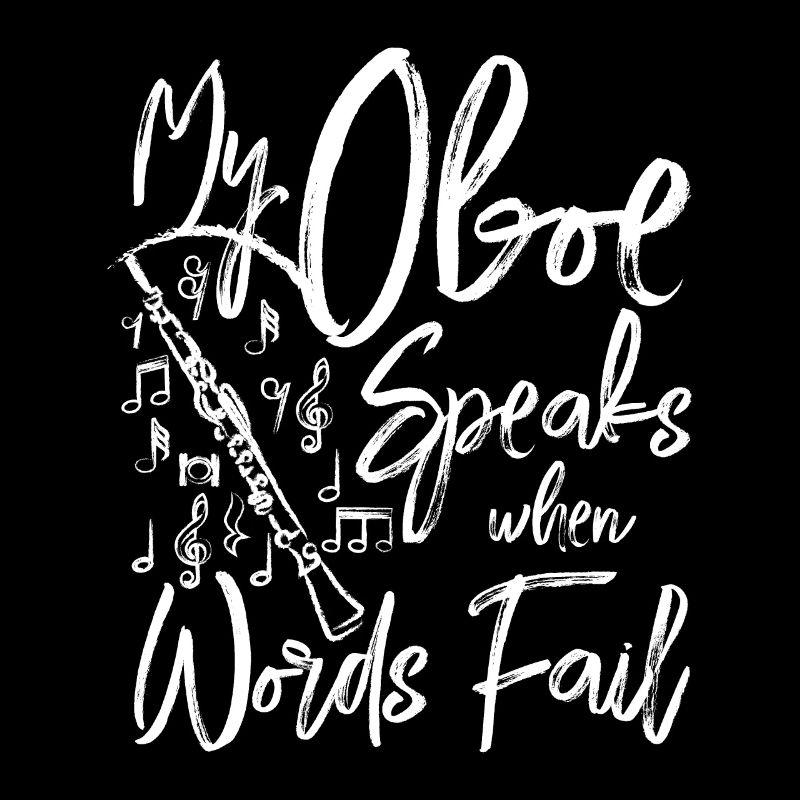 My oboe speaks when words fail