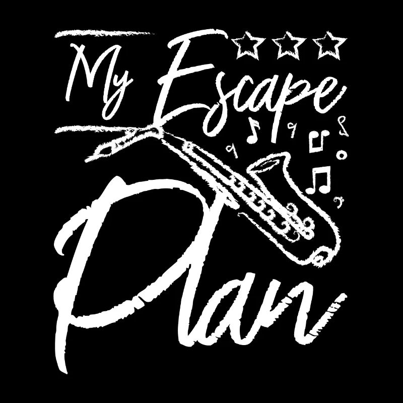 Mon plan d’évasion, jouer du saxophone