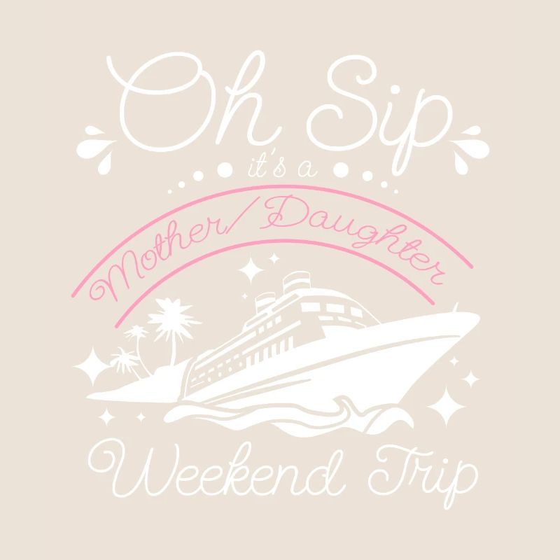 Oh gorgée, c’est un week-end de croisière mère-fille