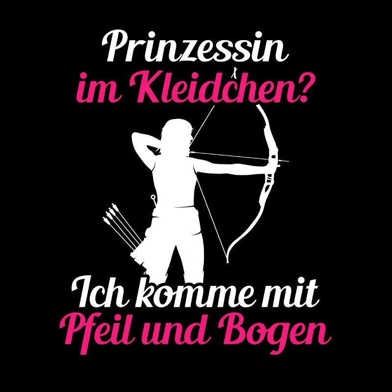 Prinzessin Pfeil Bogen Bogenschießen Bogenschütze