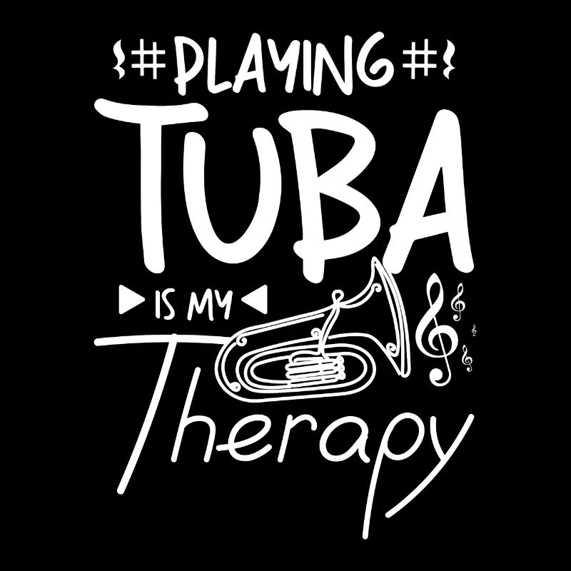 Playing Tuba is my therapy
