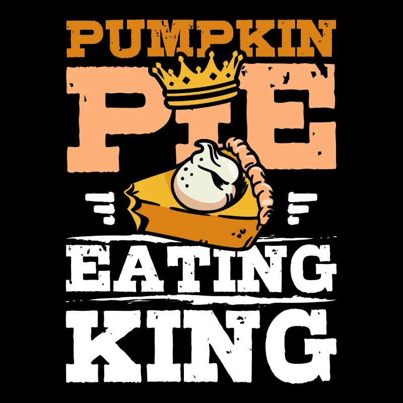 Pumpkin pie eating king