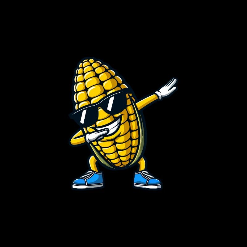 Corn on the cob dabbing corn