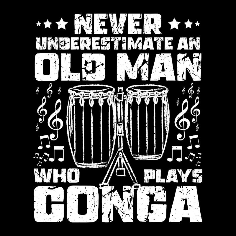 Never underestimate an old man who plays conga