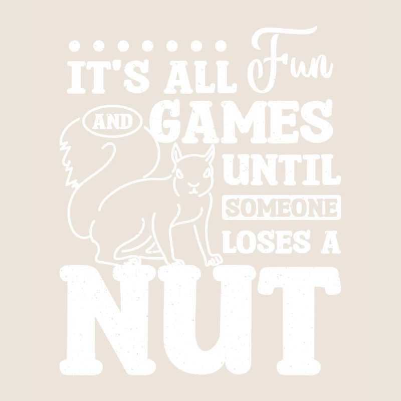 Squirrel fun and games until someone loses a nut