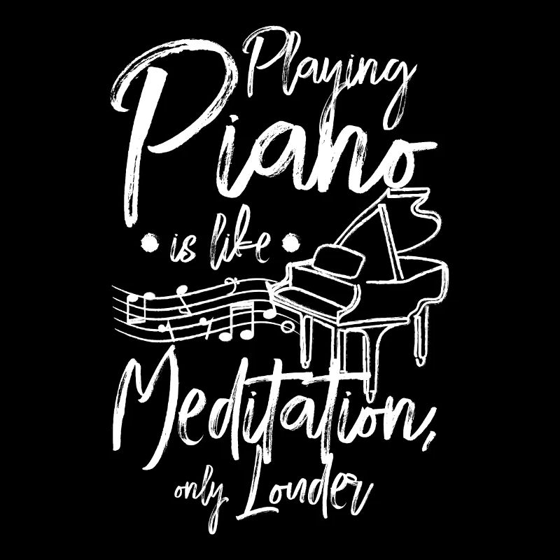 Jouer du piano, c’est comme de la méditation, mais en plus fort