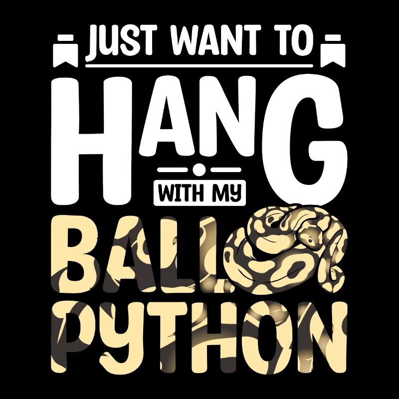 Just want to hang with my ball python