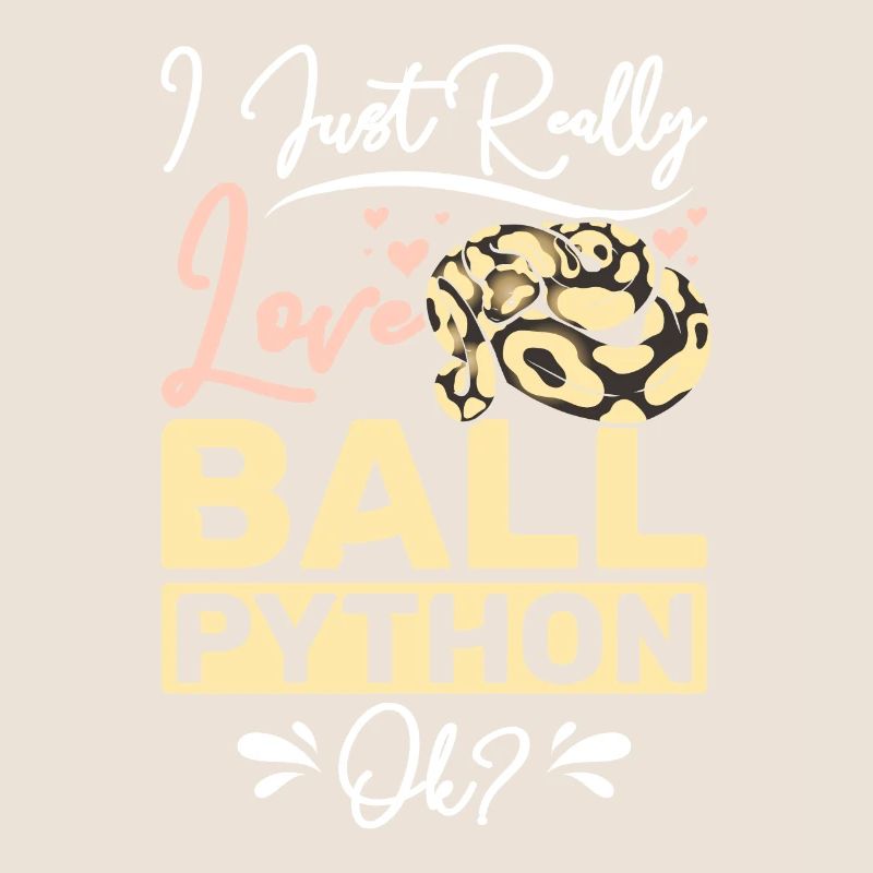 J’aime vraiment le python royal, d’accord ?