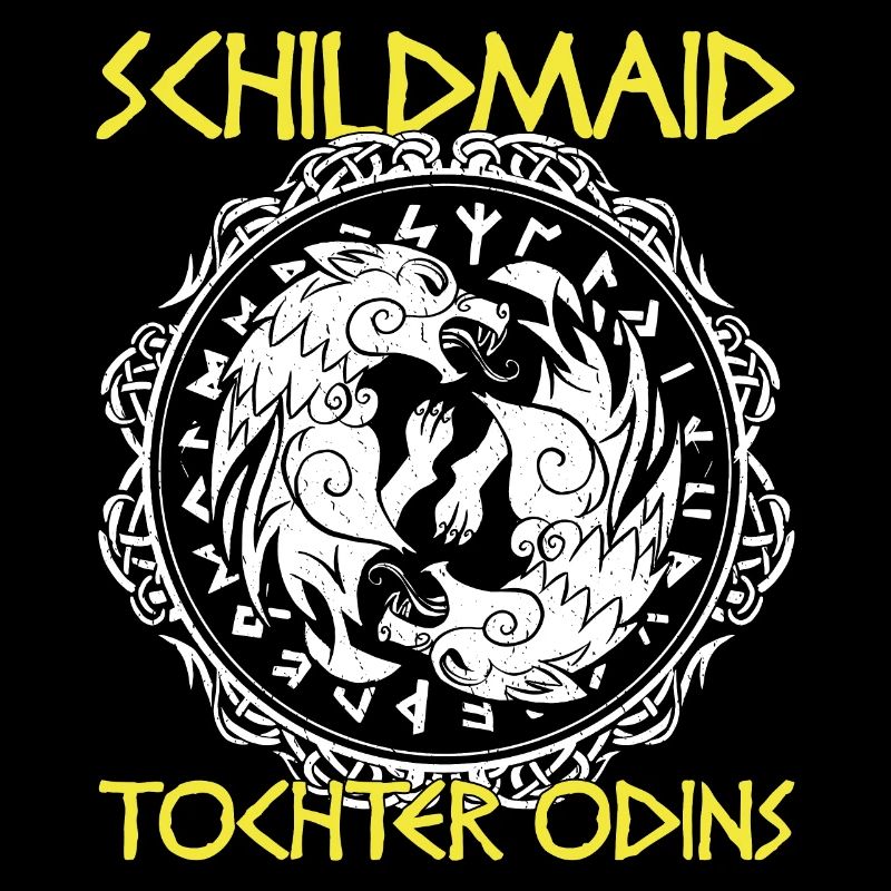 Odin Wikinger Schildmaid Runen Geschenk