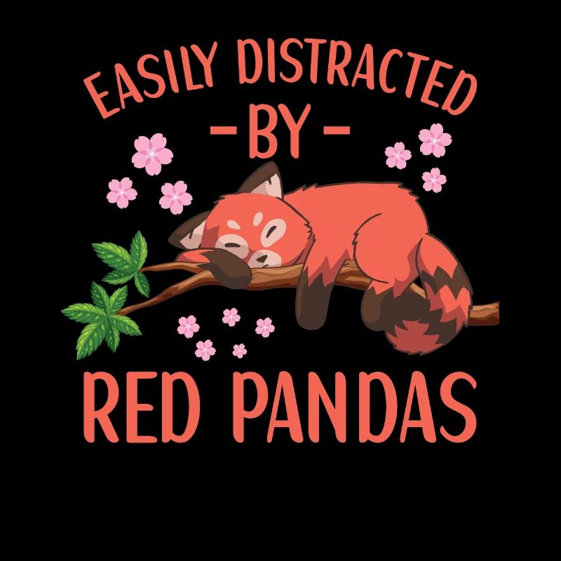 Tenue de panda rouge mignon petit panda