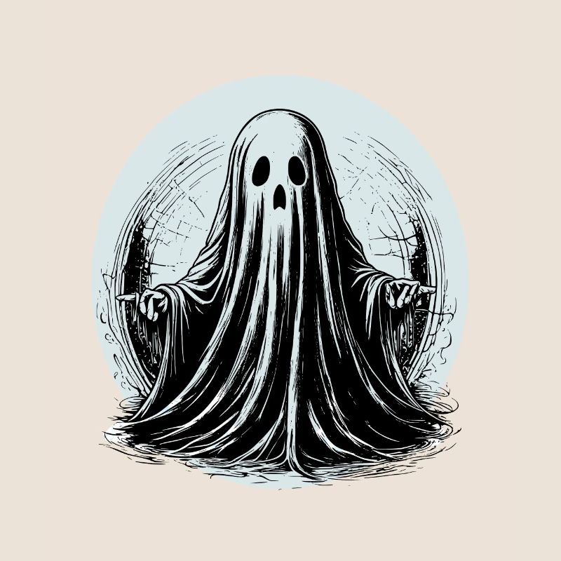 Awesome graphical ghost design