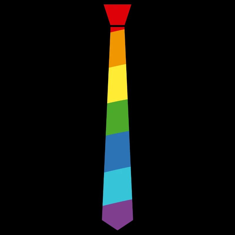Arc-en-cravate - Drapeau - Drapeau - Gay Pride