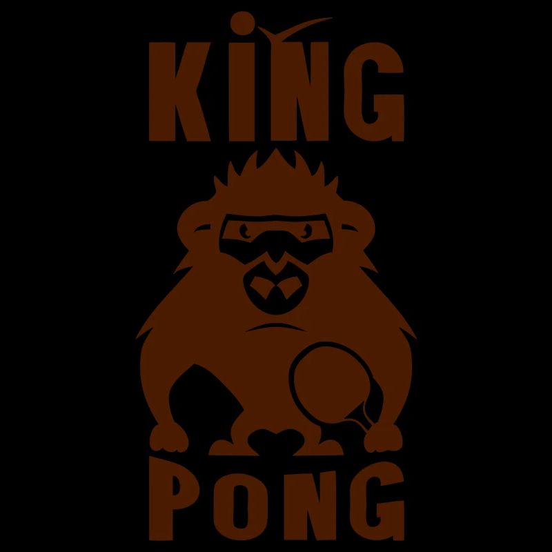 Gorilla king pong racket ping