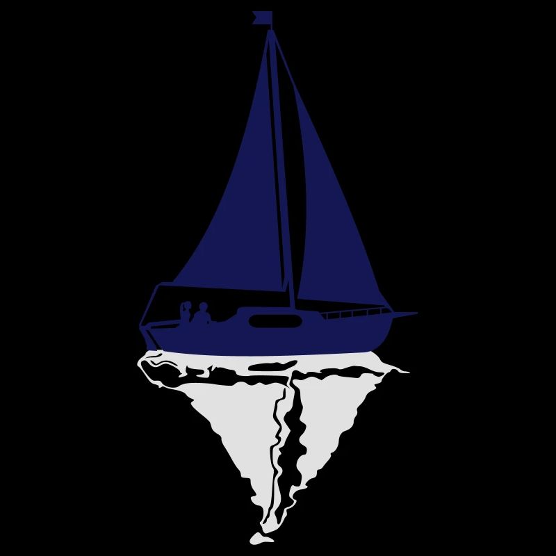Segelboot Spiegelung
