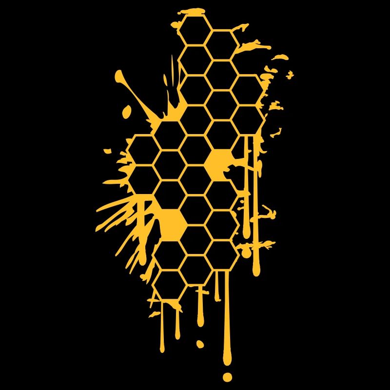 blobs graffiti drops honey