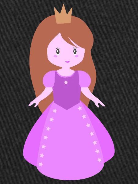 Figure de fille princesse