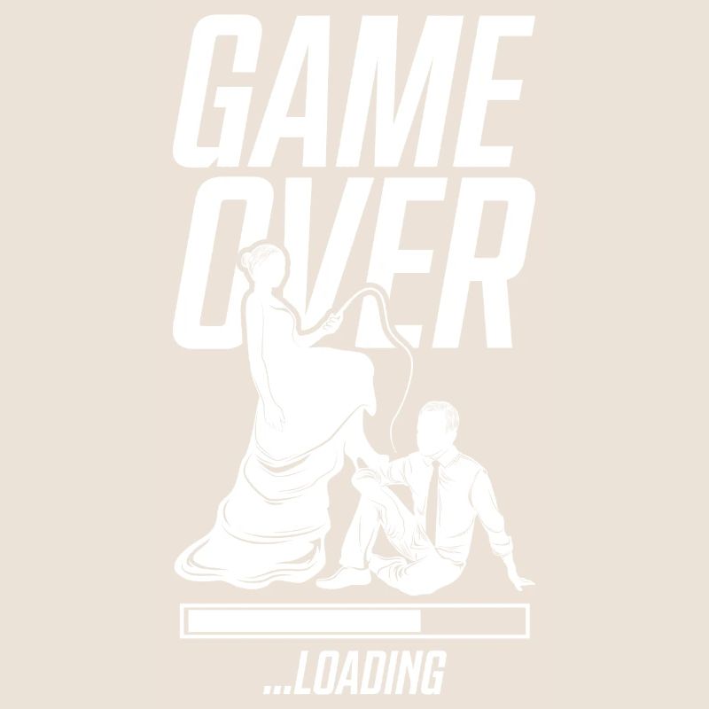 couple game over loading wedding