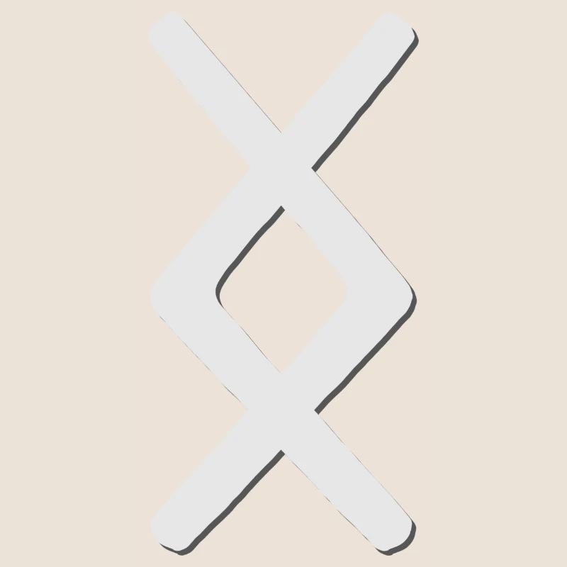 Futhark Runic Alphabet Inguz
