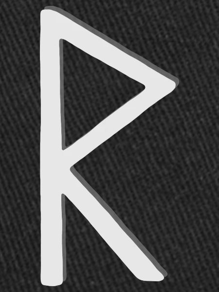 Futhark Alphabet runique Raidho