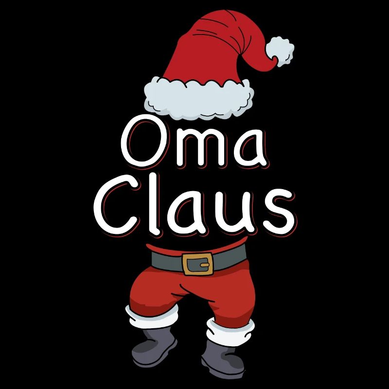 Oma Claus Lustiges Weihnachts-Geschenk Großmutter