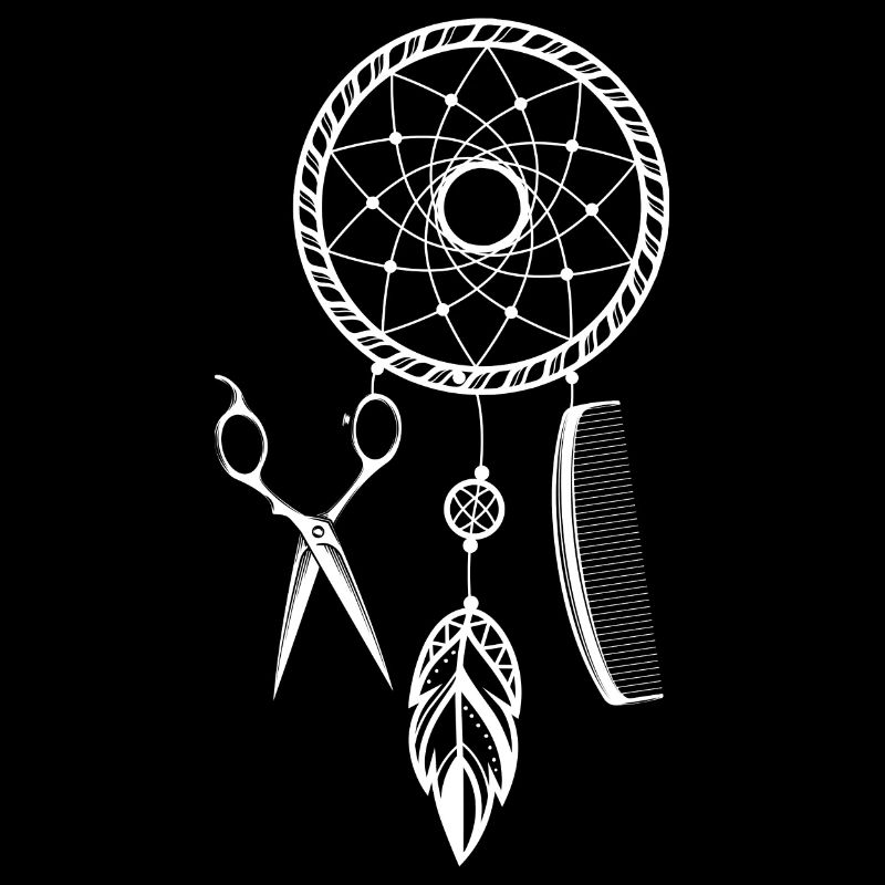 Coiffeur Dreamcatcher Peigne Ciseaux Cutter