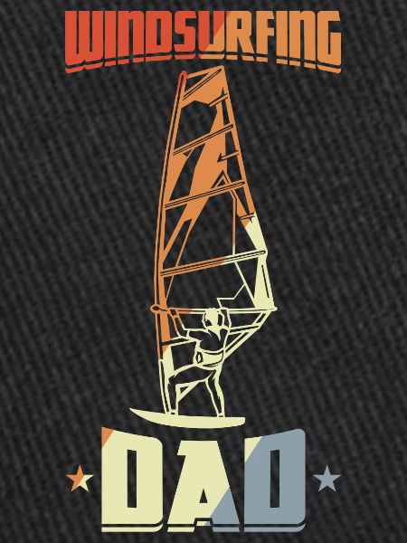 Daddy Windsurfing