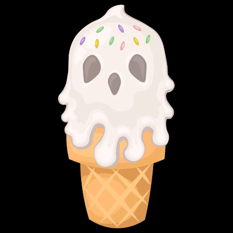 Halloween-Geister-Eis