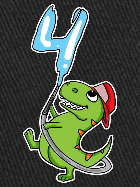 4e anniversaire dinosaure