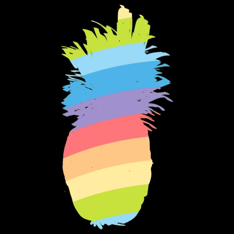 Regenbogen - Ananas