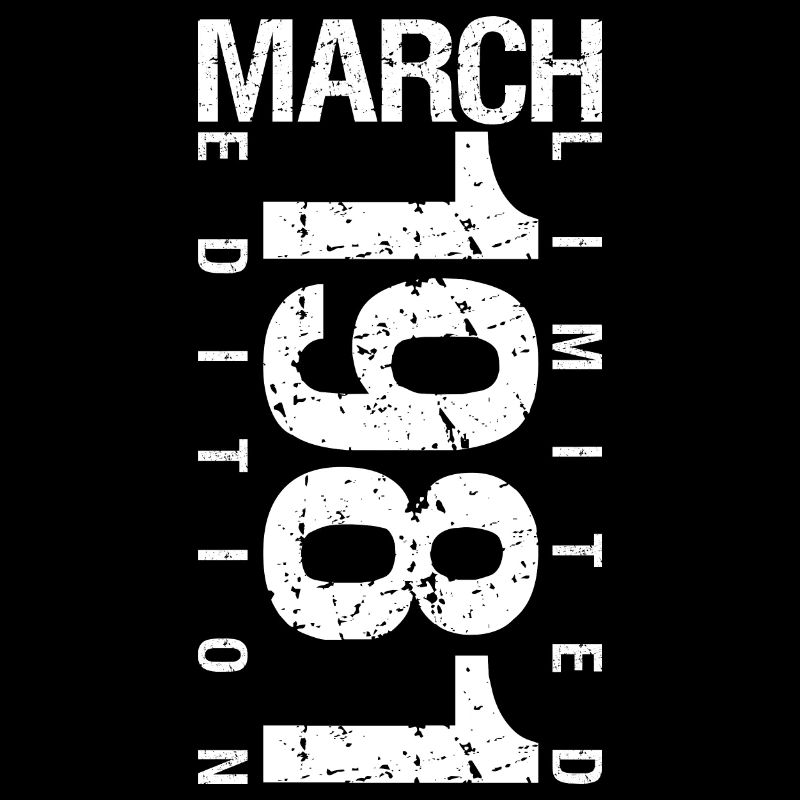 March 1981 March Anniversary March 1981
