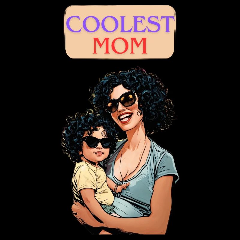 COOLEST MOM MUM cool mutter mama