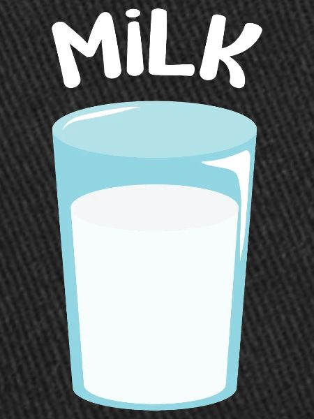 Verre de lait