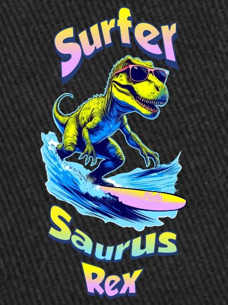 T-Rex on holiday 🏄