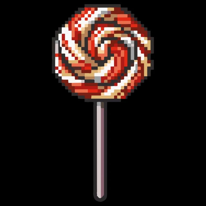Icône de pixel de sucette