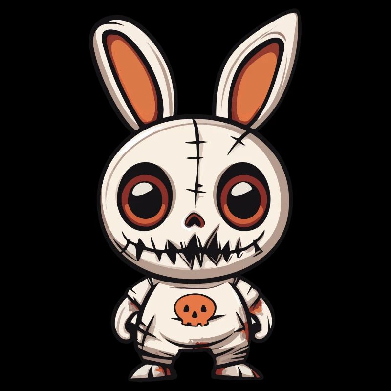 Lapin Halloween Zombie