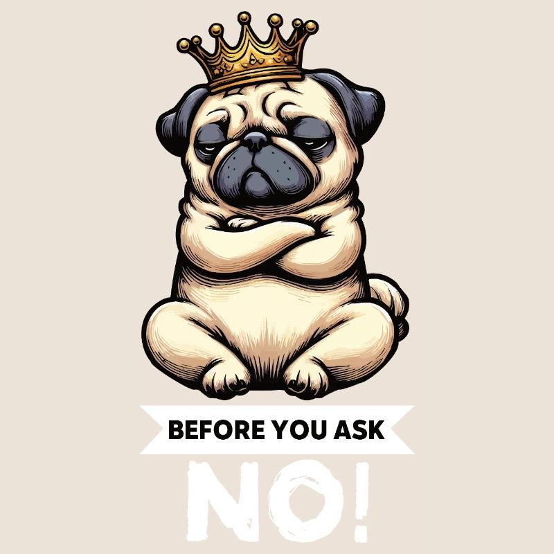 Before You Ask Mops Möpse Mopsbesitzer Mopshalter