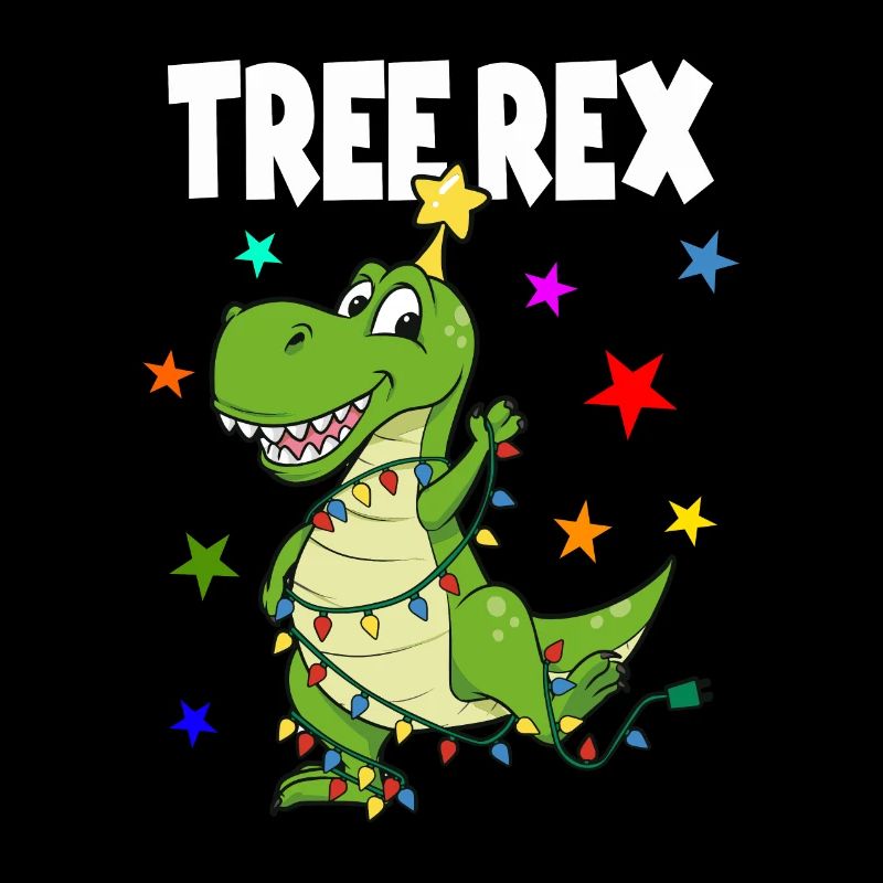 Tree Rex Dino Noël pour les amateurs de Dino